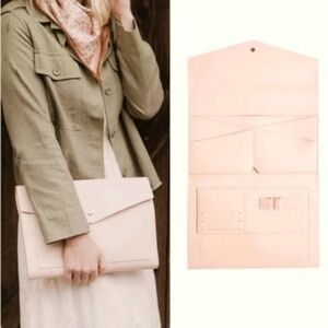 NEW Glass Ladder & Co Megan Portfolio Clutch